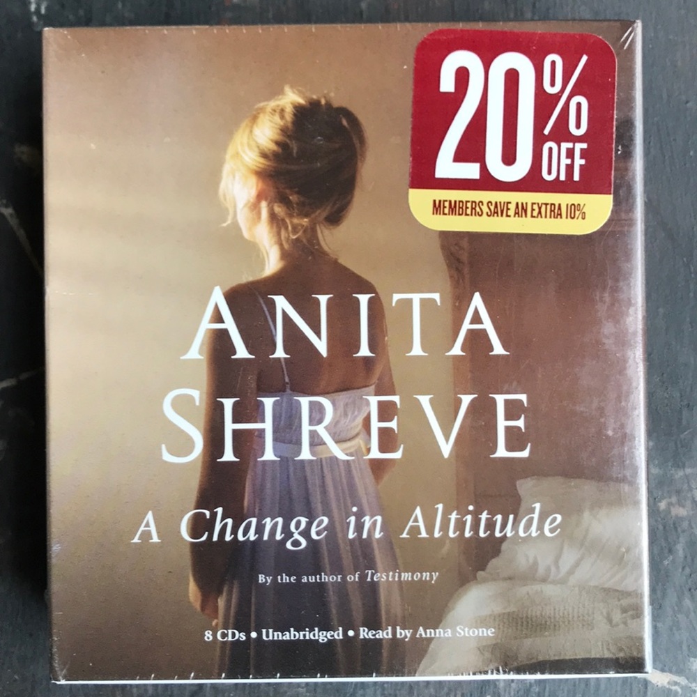 Audio book, A Change in Altitude, Anita Shreve